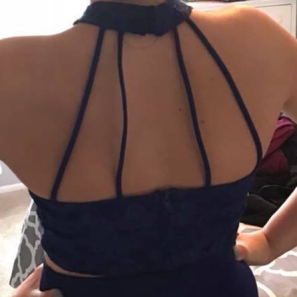 2 piece prom dress - Picture 2 of 3